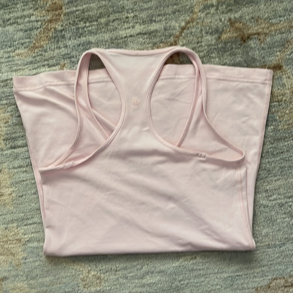 Lululemon Cool Racerback Tank Strawberry Milkshake - Picture 3 of 5
